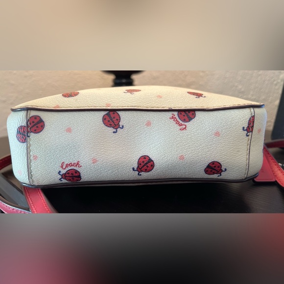 Coach Ladybug Print Mini Camera Bag EUC - Picture 5 of 10